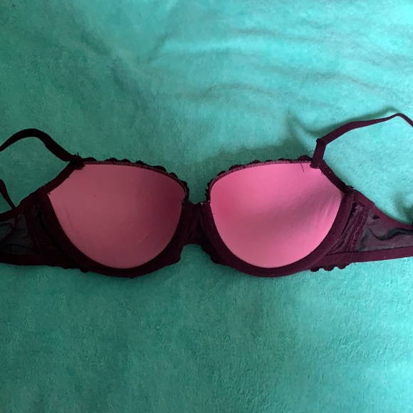 Victoria’s Secret PINK lace push-up bra 32C - Picture 2 of 6
